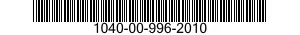 1040-00-996-2010  1040009962010 009962010