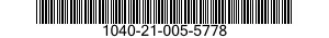 1040-21-005-5778  1040210055778 210055778