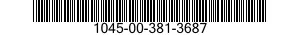 1045-00-381-3687  1045003813687 003813687