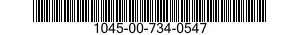 1045-00-734-0547  1045007340547 007340547