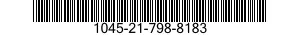1045-21-798-8183 PLUG,MACHINE THREAD 1045217988183 217988183