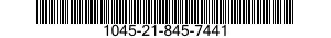 1045-21-845-7441 ADAPTER,ELECTRICAL PLUG,QUICK DISCONNECT 1045218457441 218457441