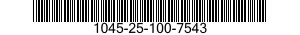 1045-25-100-7543  1045251007543 251007543