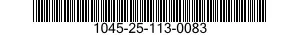 1045-25-113-0083 STUD,PLAIN 1045251130083 251130083