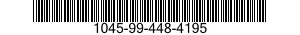 1045-99-448-4195 PLUG,MACHINE THREAD 1045994484195 994484195