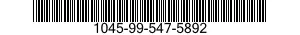 1045-99-547-5892 SHUTTER TUBE,LOWER 1045995475892 995475892