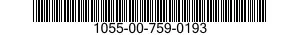 1055-00-759-0193  1055007590193 007590193