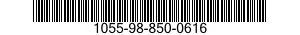 1055-98-850-0616 SPRING,HELICAL,COMPRESSION 1055988500616 988500616