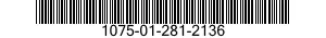 1075-01-281-2136 CRADLE WEDGE,METAL 1075012812136 012812136