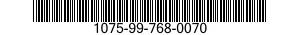 1075-99-768-0070  1075997680070 997680070