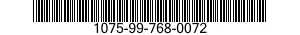 1075-99-768-0072  1075997680072 997680072