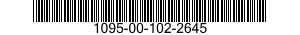 1095-00-102-2645 PIN,BOMB RACK LATCHING 1095001022645 001022645