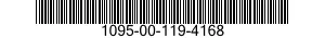 1095-00-119-4168 RACK,BOMB,AIRCRAFT 1095001194168 001194168