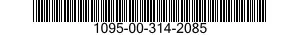1095-00-314-2085  1095003142085 003142085