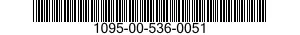 1095-00-536-0051  1095005360051 005360051