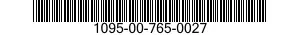 1095-00-765-0027  1095007650027 007650027