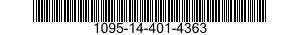 1095-14-401-4363 EJECTOR,FOOT 1095144014363 144014363