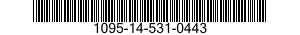 1095-14-531-0443 KNIFE,COMBAT 1095145310443 145310443