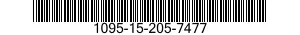 1095-15-205-7477 CASE,SMALL ARMS 1095152057477 152057477