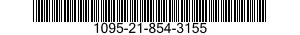 1095-21-854-3155 SCREW ASSEMBLY,SWAY BRACKET 1095218543155 218543155