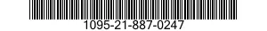 1095-21-887-0247 CABLE ASSEMBLY,SPECIAL PURPOSE,ELECTRICAL 1095218870247 218870247