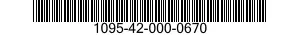 1095-42-000-0670 BAYONET-KNIFE 1095420000670 420000670