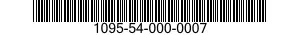 1095-54-000-0007 PROJECTILE,NON-LETHAL 1095540000007 540000007