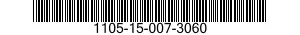 1105-15-007-3060 PLATE,MOUNTING,FIN 1105150073060 150073060