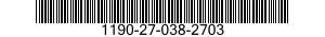 1190-27-038-2703 CASE,BATTERY ASSEMBLY 1190270382703 270382703