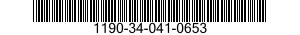 1190-34-041-0653 ROD,PISTON,LINEAR ACTUATING CYLINDER 1190340410653 340410653