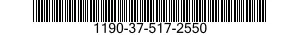 1190-37-517-2550 CABLE ASSEMBLY,SPECIAL PURPOSE,ELECTRICAL 1190375172550 375172550