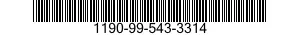 1190-99-543-3314 SUPPORT ASSEMBLY 1190995433314 995433314