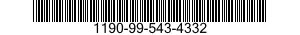 1190-99-543-4332 CABLE ASSEMBLY,SPECIAL 1190995434332 995434332