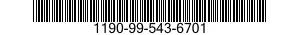 1190-99-543-6701 CABLE ASSEMBLY,POWER 1190995436701 995436701