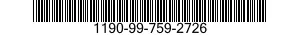 1190-99-759-2726  1190997592726 997592726