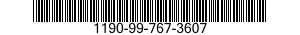 1190-99-767-3607 BRACKET,PROCESSING 1190997673607 997673607