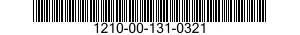 1210-00-131-0321  1210001310321 001310321