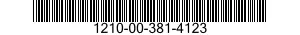 1210-00-381-4123  1210003814123 003814123