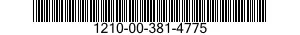 1210-00-381-4775 SUPPORT ASSEMBLY 1210003814775 003814775