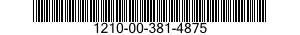 1210-00-381-4875  1210003814875 003814875