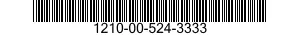 1210-00-524-3333  1210005243333 005243333