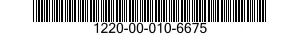 1220-00-010-6675  1220000106675 000106675
