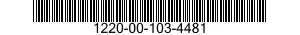 1220-00-103-4481  1220001034481 001034481
