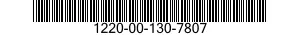 1220-00-130-7807  1220001307807 001307807