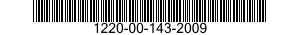 1220-00-143-2009  1220001432009 001432009