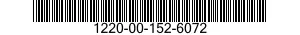 1220-00-152-6072  1220001526072 001526072