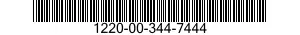 1220-00-344-7444  1220003447444 003447444