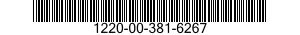 1220-00-381-6267  1220003816267 003816267