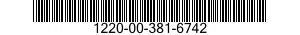 1220-00-381-6742  1220003816742 003816742