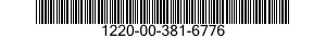 1220-00-381-6776  1220003816776 003816776